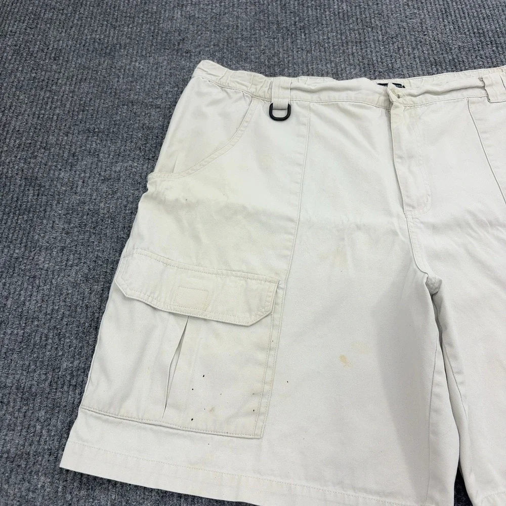 Knightsbridge Cargo Shorts Mens XL Khaki Cotton Pockets Utility Casual Gorpcore